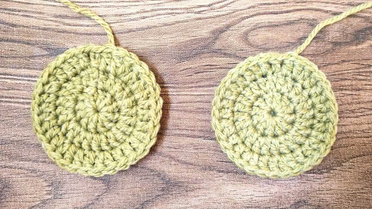 鎖編みなしの長編み　立ち上がり　編み方　かぎ針編み