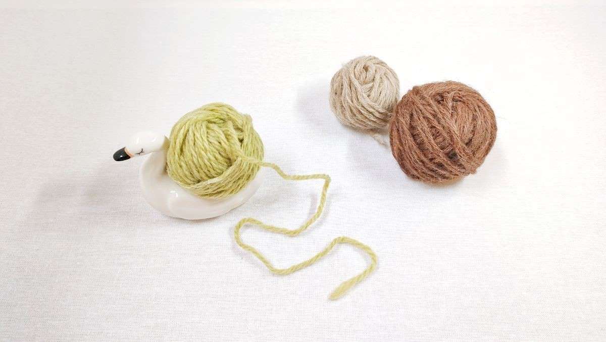 毛糸　糸の巻き方